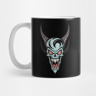 Blue demon red eyes Mug